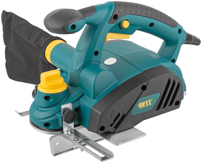 рубанок 900вт 16000об/мин 82мм 0-3.0мм; паз 0-16мм; прав. выброс; опора алюм. fit 80498 от BTSprom.by