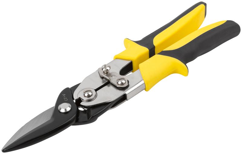  Ножницы по металлу усилен. CrV Профи прорезин. ручки прямые 270мм FIT 41576 фото в каталоге от BTSprom.by