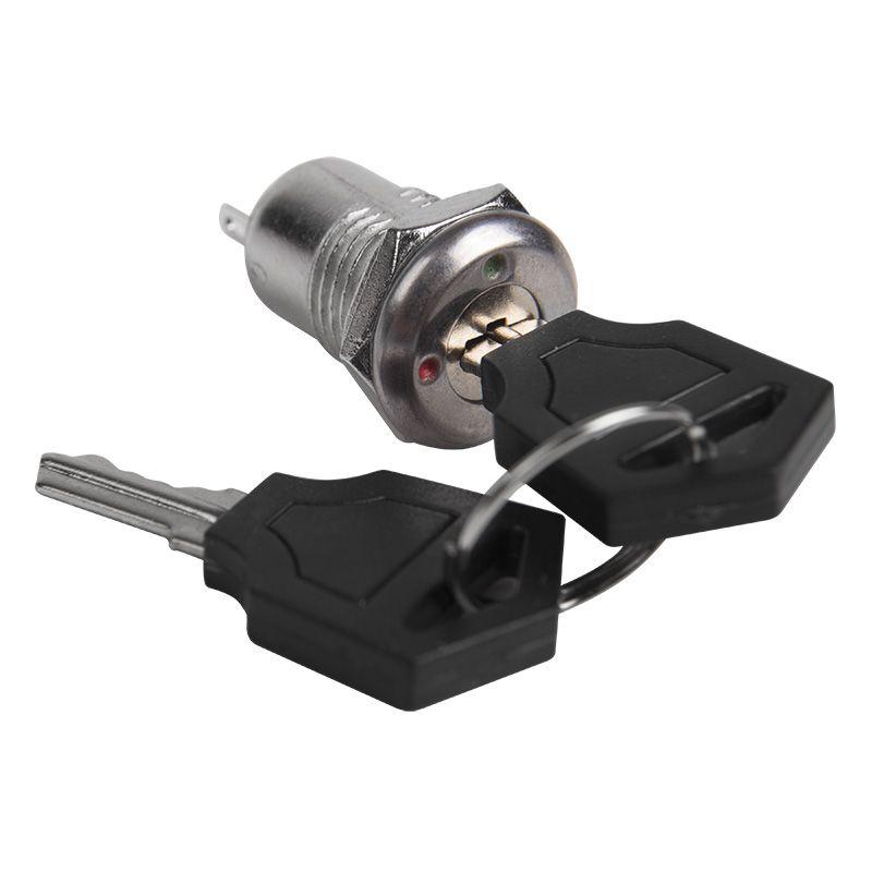  Выключатель ключ d12 250В 0.5А (2с) ON-OFF Rexant 36-4470 фото в каталоге от BTSprom.by