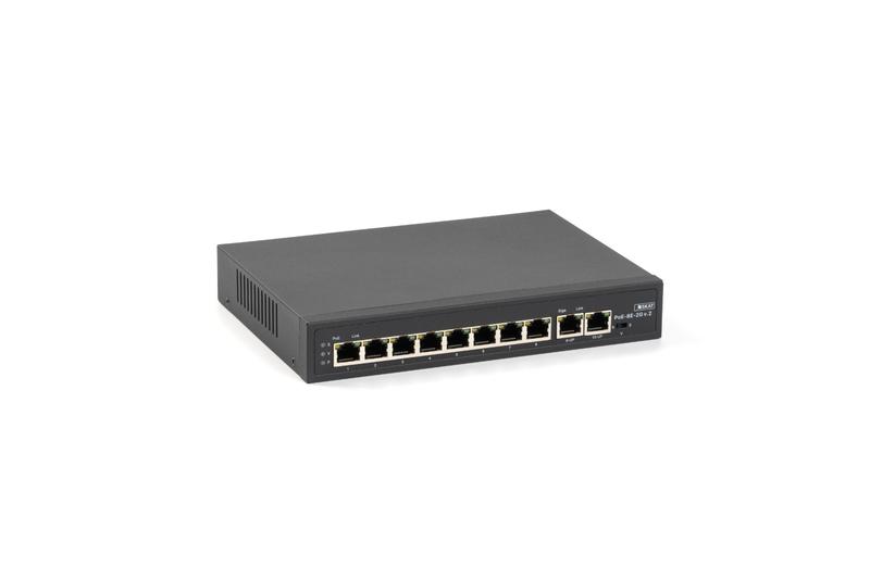 коммутатор skat poe-8e-2g v.2 poe plus 120вт порты: 8-ethernet 2-uplink бастион 4073 от BTSprom.by
