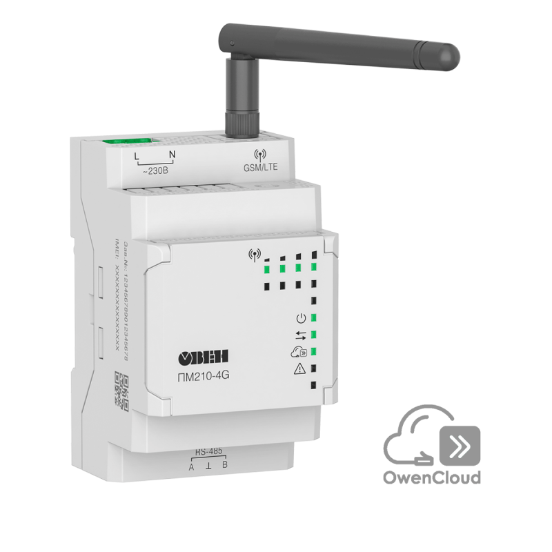 шлюз сетевой для доступа к сервису owencloud пе210-230 овен 116099 от BTSprom.by