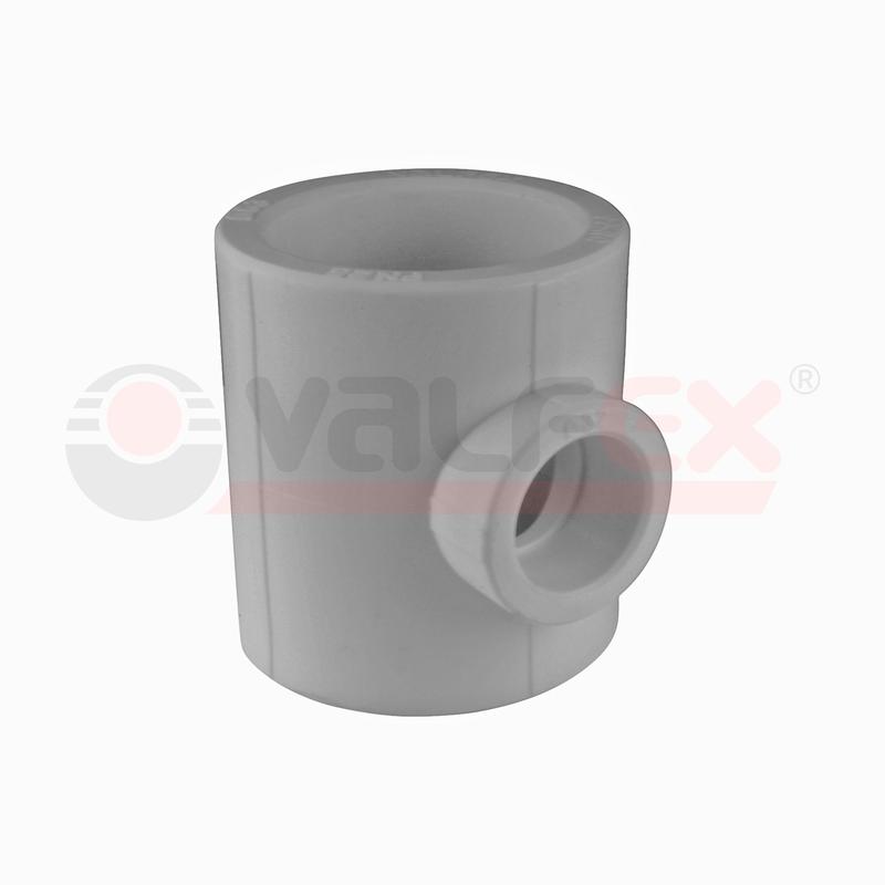 тройник редукционный 32/25/32 (100/20) сер. valfex 10322532г от BTSprom.by
