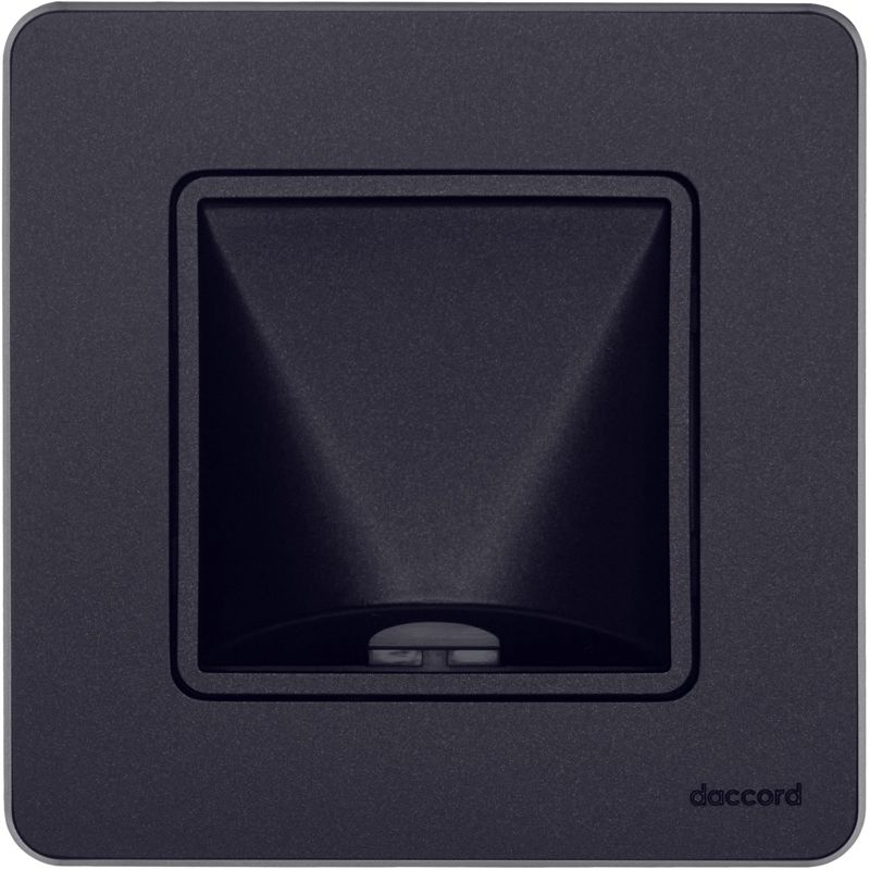  Вывод кабеля Inspiria с зажимом для крепления антрацит IEK 673893 фото в каталоге от BTSprom.by