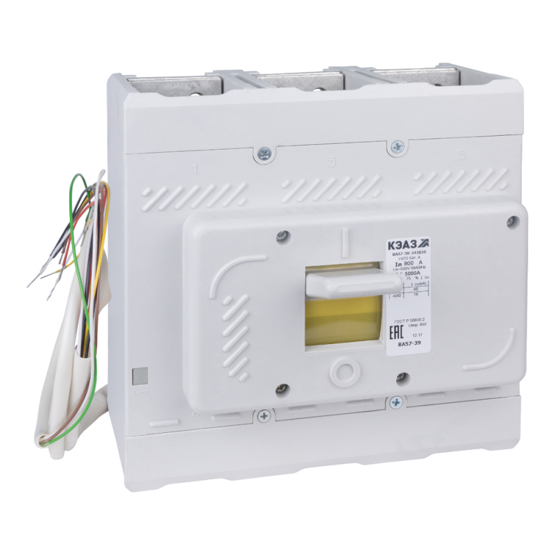 выключатель автоматический 3п 400а 2500im 40ка ва57-39-341810 ухл3 690в ac нр=400в ac кэаз 109981 от BTSprom.by