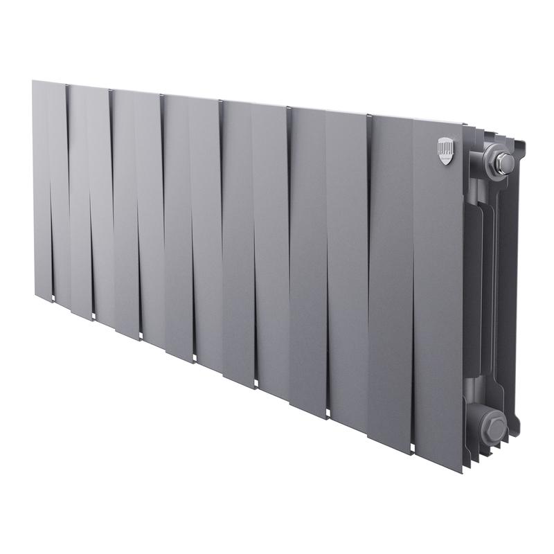 радиатор pianoforte 300 14 секц. биметал. silver satin royal thermo нс-1346077 от BTSprom.by