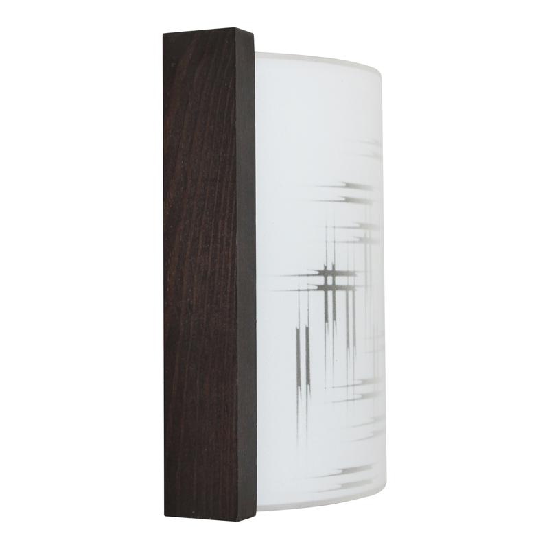  Светильник НББ 01-60-501 "Карелия" 230х180х68 "Элегант" матов./венге (инд. упак.) Элетех 1005206010 фото в каталоге от BTSprom.by