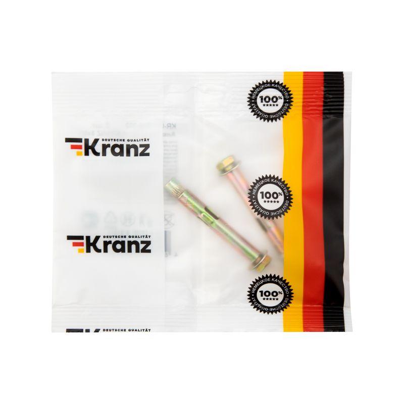  Болт анкерный 8х60 (уп.2шт) Kranz KR-01-3816-002 фото в каталоге от BTSprom.by