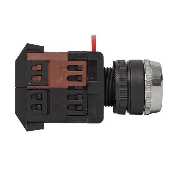  Переключатель АKS-22 черн. с замком возвратный NO+NC PROxima EKF aks-22 фото в каталоге от BTSprom.by