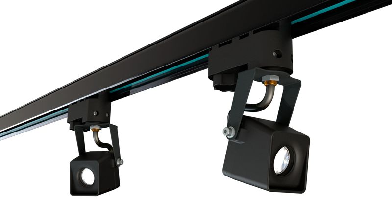 светильник l-mouse 3/spot/к8/830/01/sh/230ac ip20 ral9005 черн. ledel ms3-1232-129-1215 от BTSprom.by