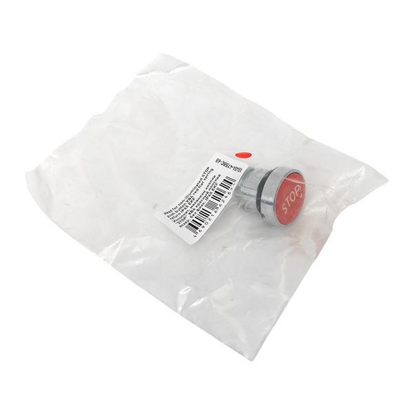  Механизм кнопки исполнительный "STOP" XB4 IP65 плоский возвратный без фиксации красн. EKF XB4BA-4158C-65 фото в каталоге от BTSprom.by