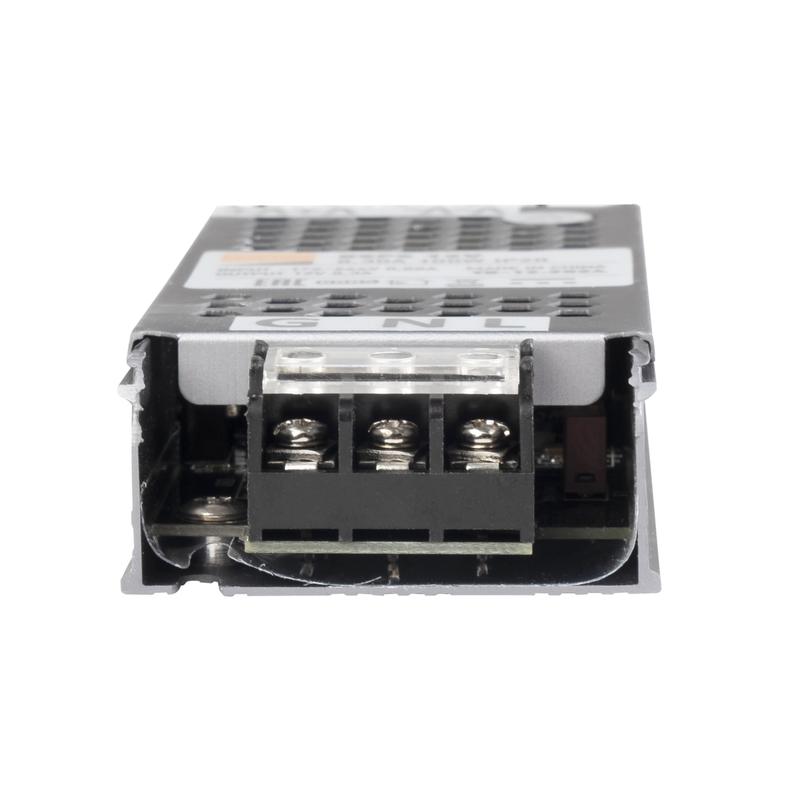  Блок питания для светодиодной ленты 100Вт 8.3А 12В IP20 BSPS метал. JazzWay 5024342 фото в каталоге от BTSprom.by