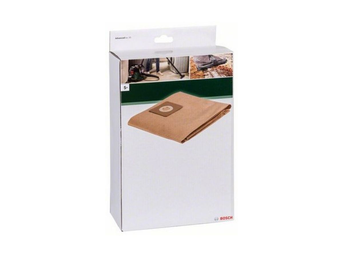 5 бум.мешков для advancedvac 20 (bosch) 2609256f33 от BTSprom.by