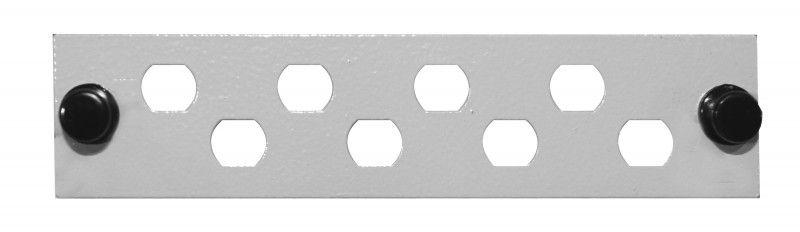 панель лицевая fo-fp-w140h42-8fc/st-gy (модуль) для установки 8-fc(st) сер. hyperline 250389 от BTSprom.by
