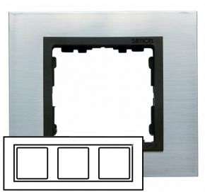 рамка 3-м simon82 нерж. сталь simon 82837-37 от BTSprom.by рамка 3-м simon82 нерж. сталь simon 82837-37 от BTSprom.by