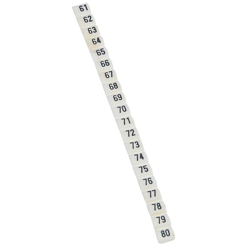 маркер 0.5-1.5кв.мм cab3 цифры "61"-"80" (уп.240шт) leg 038153 от BTSprom.by