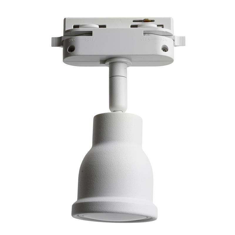 светильник трековый под лампу gu10 в стальном корпусе бел. al199 feron 51666 от BTSprom.by