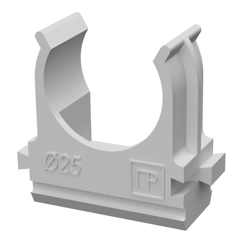 держатель для труб (клипса) d25мм промрукав pr.0625 от BTSprom.by