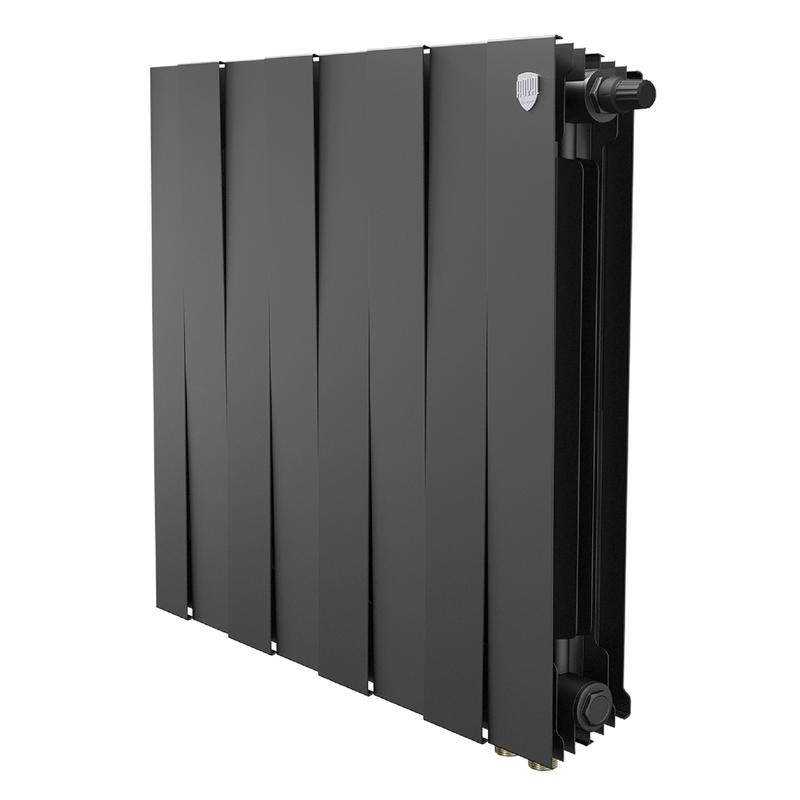 радиатор pianoforte 500 vdr80 8 секц. биметал. noir sable royal thermo нс-1506369 от BTSprom.by