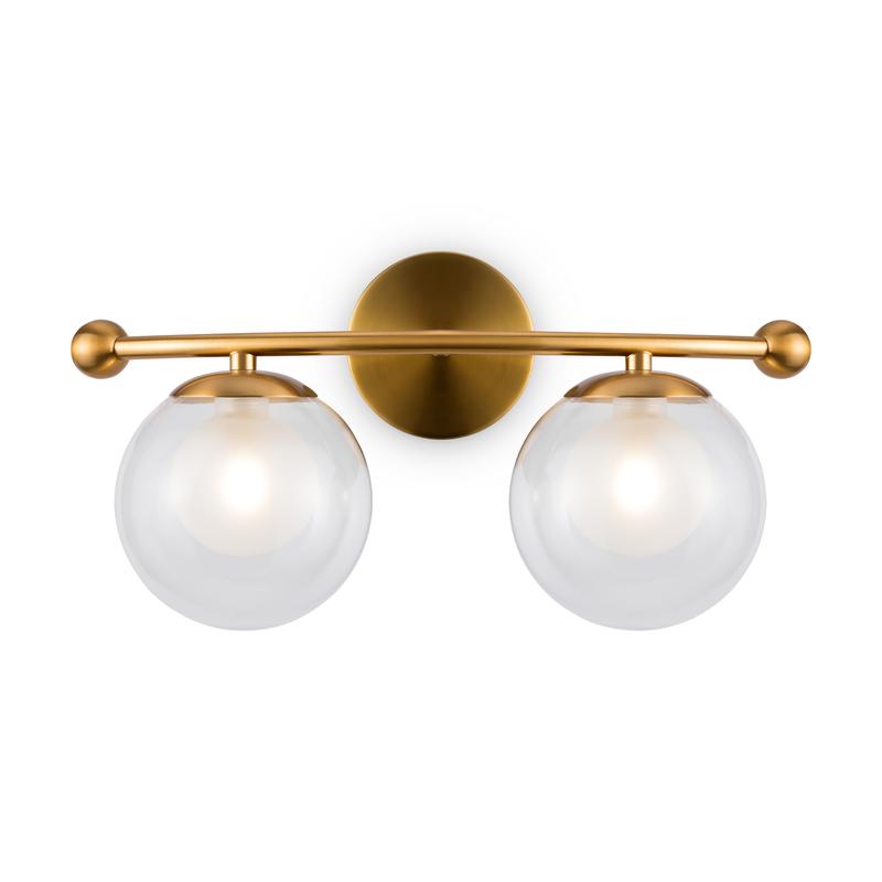  Светильник Lumos 40Вт G9х2 IP20 бра настен. Freya FR5262WL-02BS фото в каталоге от BTSprom.by