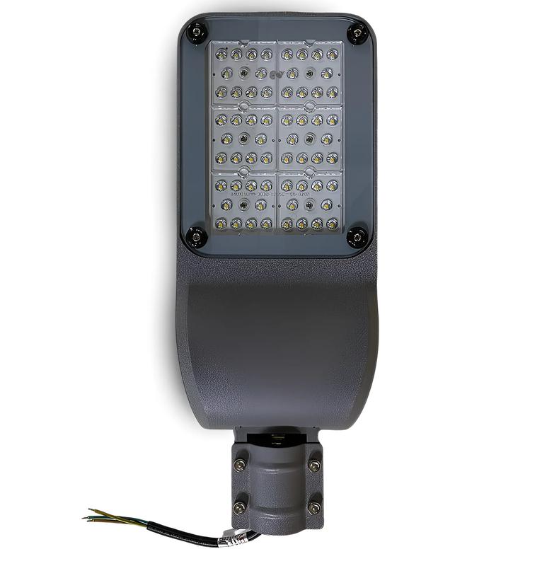 светильник светодиодный дку 50вт 6500к ip67 7000лм 85-265в 375х150х65мм уличный с регулир. драйвером kraso f-b50 от BTSprom.by