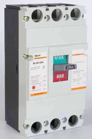  Выключатель автоматический 3п 250А 35кА ВА-304 DEKraft 21013DEK фото в каталоге от BTSprom.by
