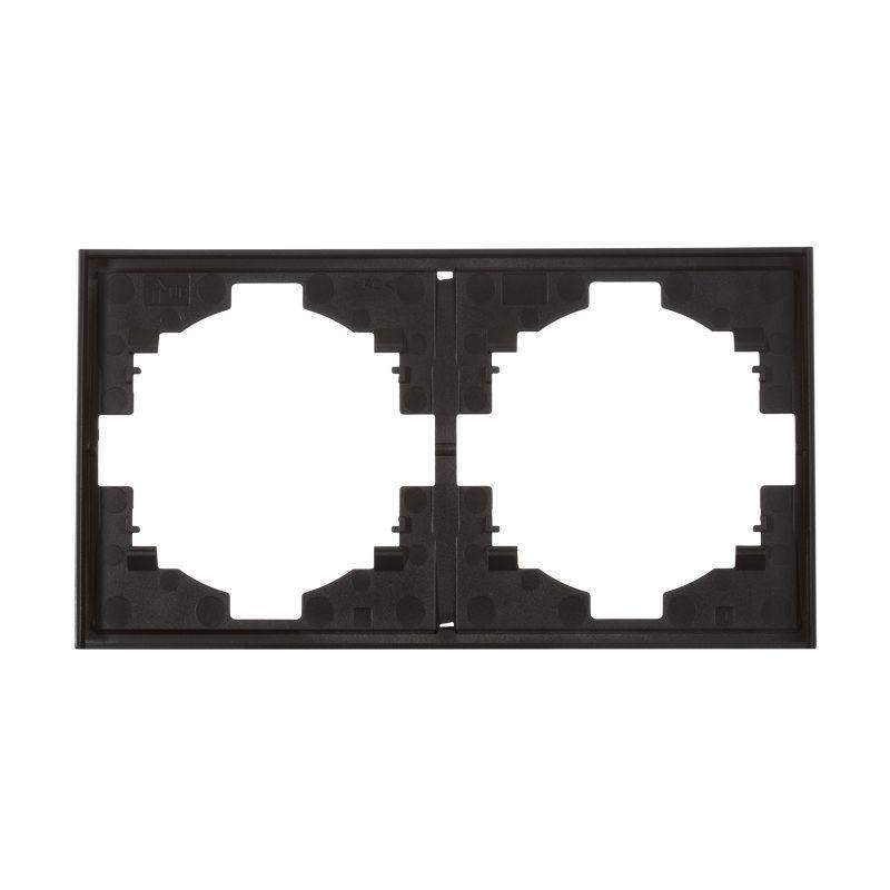 рамка 2-м strong miele антрацит kranz kr-78-0752-5 от BTSprom.by