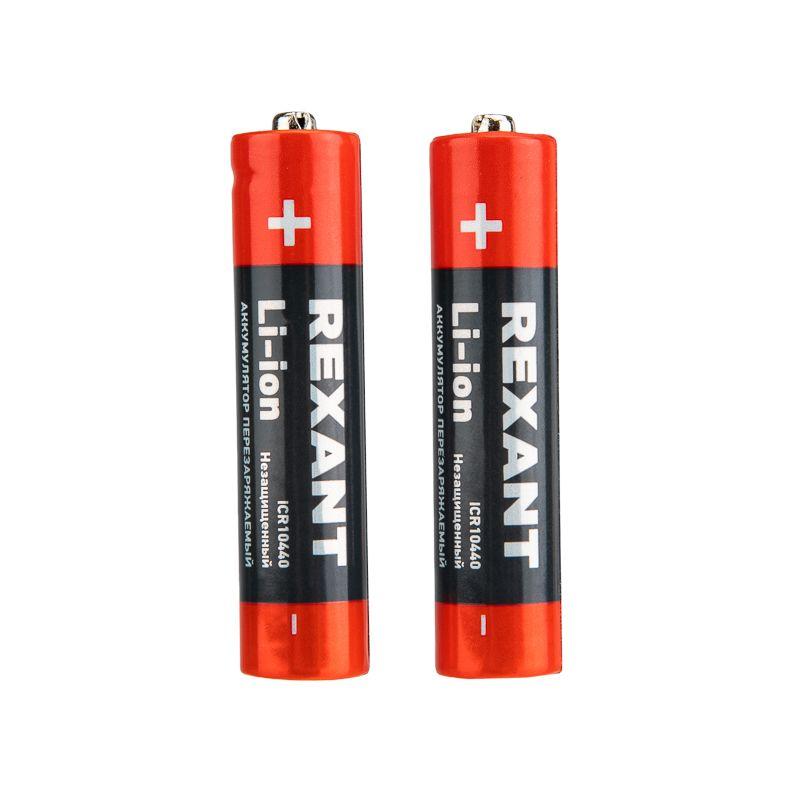  Аккумулятор Li-ion 10440 3.7В 320мА.ч unprotected Rexant 30-2065 фото в каталоге от BTSprom.by