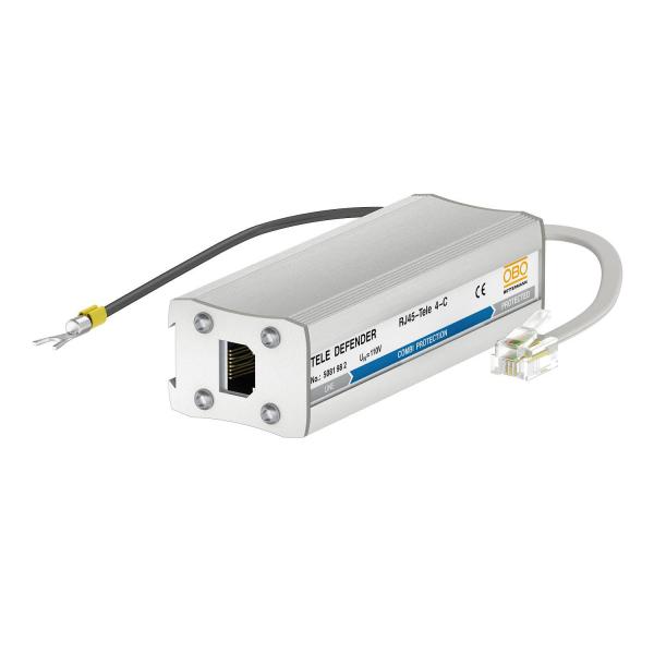 устройство высокочувствительной защиты для систем isdn rj45 rj45-tele 4-c obo 5081982 от BTSprom.by