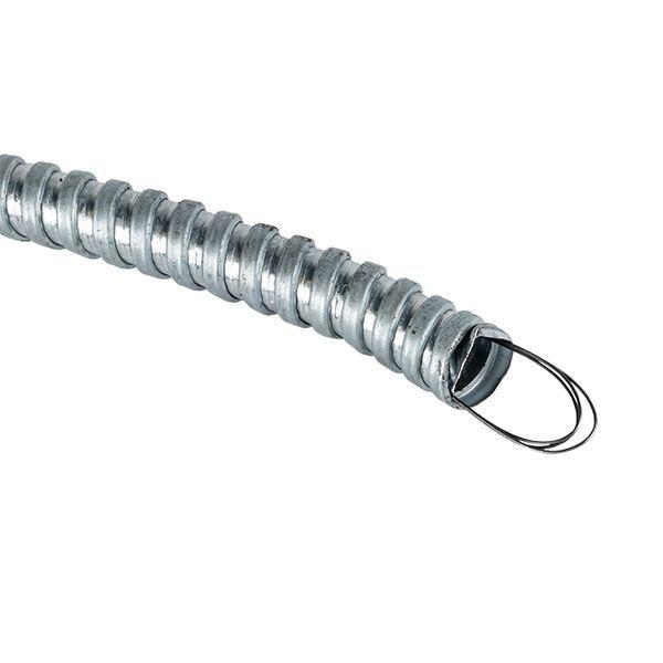  Металлорукав Р3-ЦХ-10 d10мм с протяжкой (уп.20м) EKF mrzn-10-20 фото в каталоге от BTSprom.by