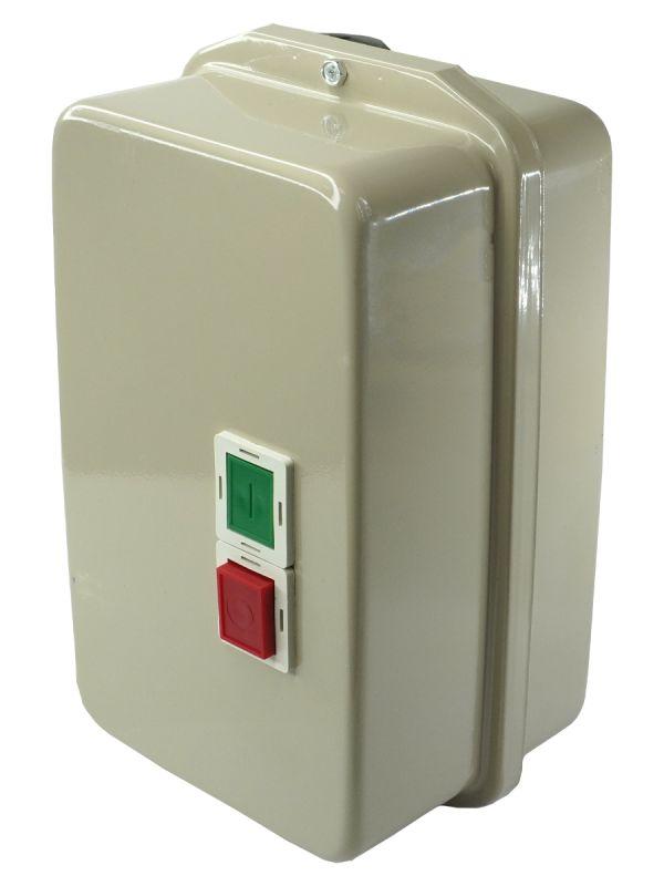 пускатель электромагнитный пмл-3220 ухл4 б 40а 220в/50гц ac 1но+1нз ip54 нереверсивный с реле рт1-93 30-40а в корпусе метал. с кнопками пуск + стоп электротехник et508577 от BTSprom.by