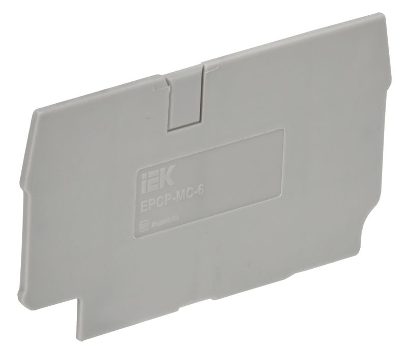 заглушка для колодки клеммной cp 10кв.мм сер. armafix iek af-ct20-00-k03-010-zgl от BTSprom.by