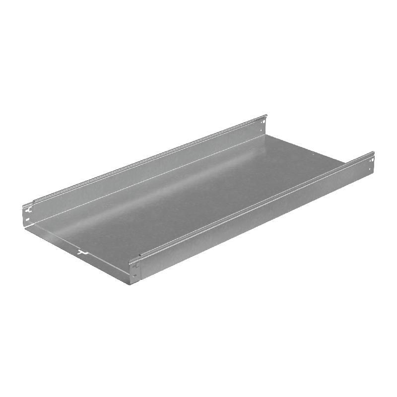 Лоток листовой неперфорированный 500х80 L3000 1.2мм "Быстрый монтаж ПЛЮС" LNplus80-500-1.2-3000 INOX304 КМ PL13188 от BTSprom.by