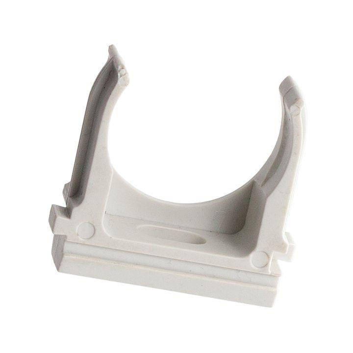 держатель для труб (клипса) d50мм сер. (уп.20шт) plast ekf derj-z-50 от BTSprom.by