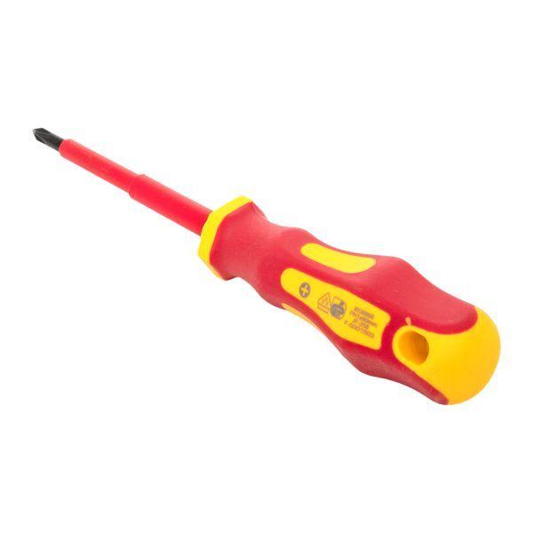  Отвертка PH1х80мм Master 1000В Basic EKF ph-1-80-mas-in фото в каталоге от BTSprom.by