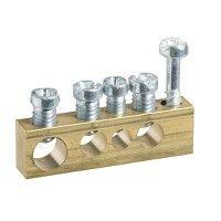  Колодка клеммная неизол. крепление винт М41х16+2х10+1х6 Италия SchE MIP99037 фото в каталоге от BTSprom.by