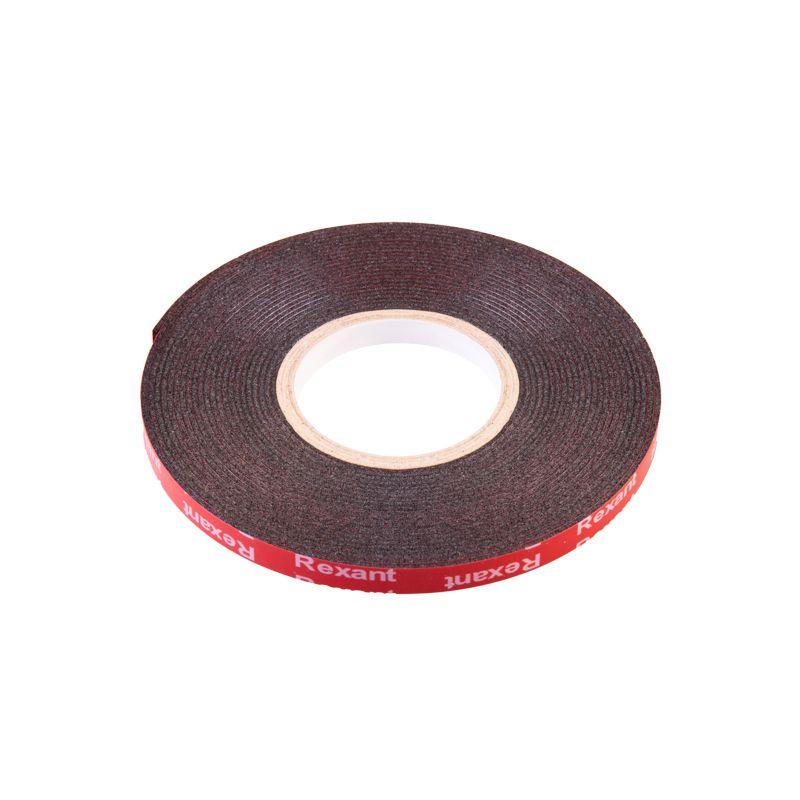  Лента клейкая двухсторонняя на VHB акриловой основе 6ммх5м черн. Rexant 09-6045 фото в каталоге от BTSprom.by