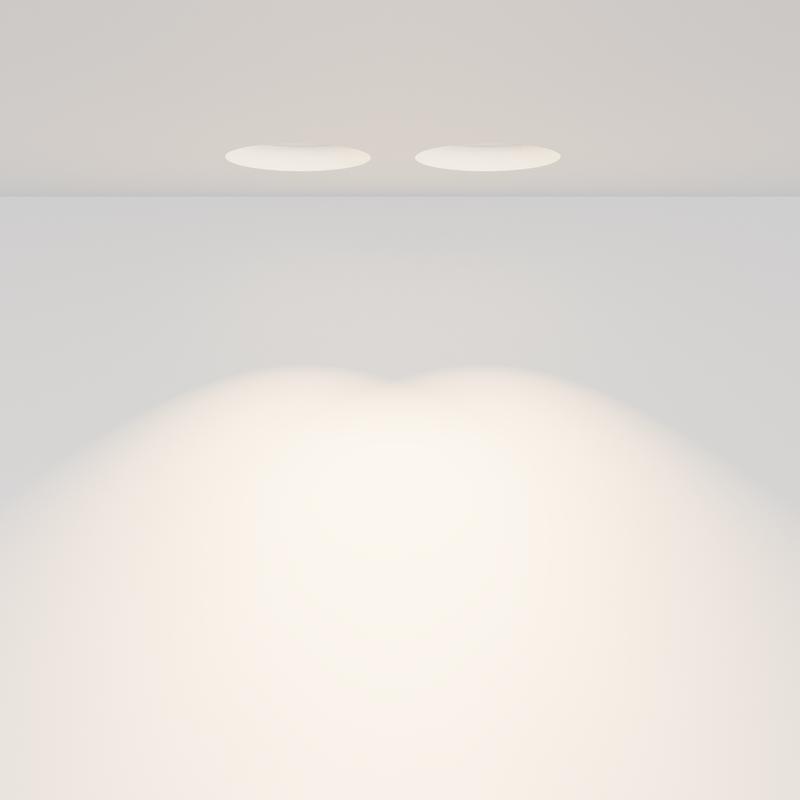  Светильник Gyps Modern 2х10Вт GU10 встраив. Maytoni DL002-GU10-02-W фото в каталоге от BTSprom.by