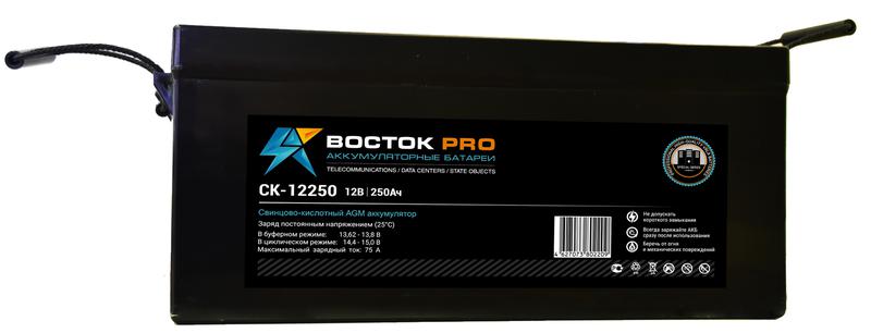 аккумулятор ups 12в 250а.ч восток ск 12250 от BTSprom.by