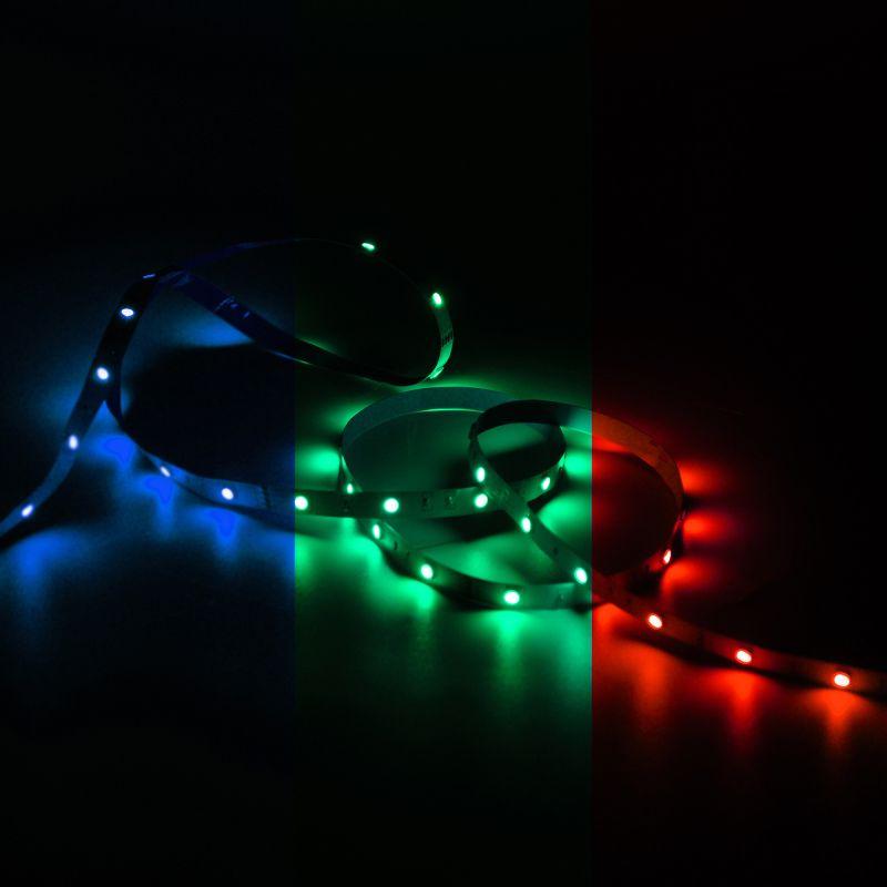  Лента светодиодная Basic 5050/30-SMD 6Вт/м RGBW IP20 390лм/м 12В 10мм драйвер (уп.3м) GAUSS BT010 фото в каталоге от BTSprom.by