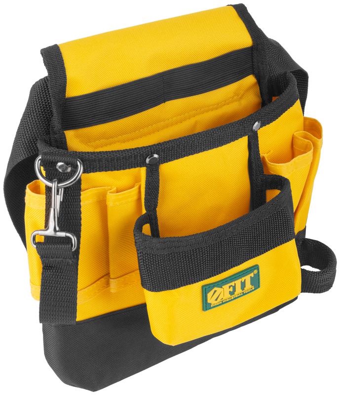  Пояс для инструмента одинарный полиэстер 9 отделений 1 петля для инструмента FIT 12517 фото в каталоге от BTSprom.by