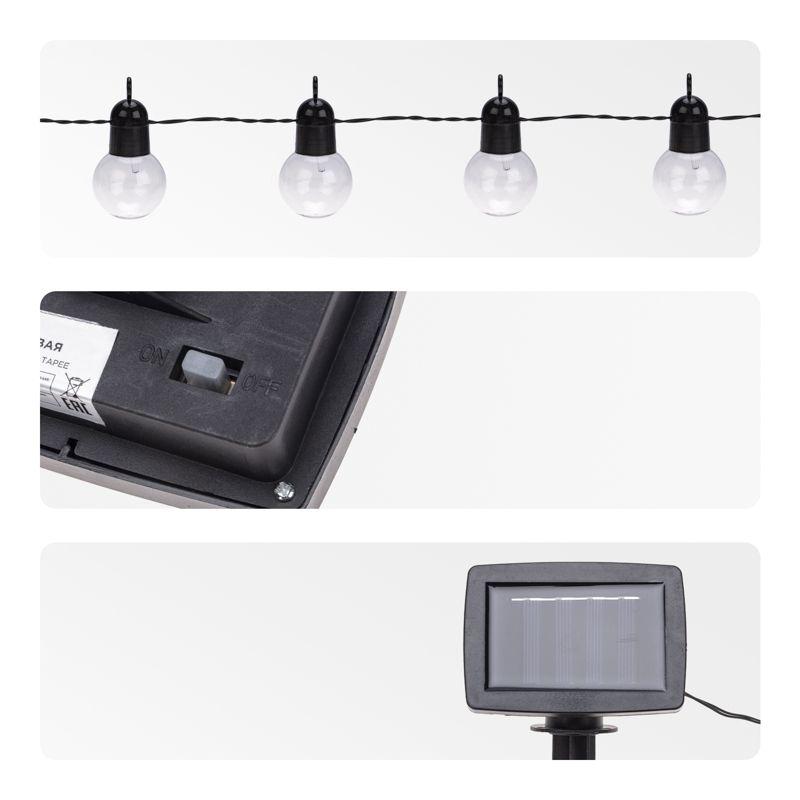  Гирлянда садовая Сэвил на солнечной батарее коллекция Лондон Rexant 602-2420 фото в каталоге от BTSprom.by