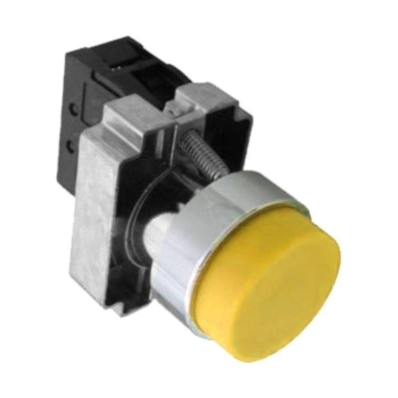 кнопка управления np2-bl55 без подсветки 1но+1нз ip40 (r) желт. chint 576040 от BTSprom.by