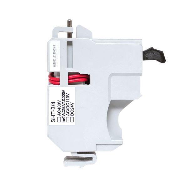  Расцепитель независимый SHT AC230V слева AV POWER-3/4 AVERES EKF mccb-34-SHT-ac230-av фото в каталоге от BTSprom.by