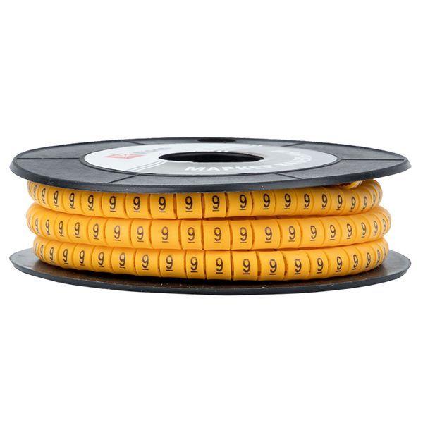  Маркер каб. 4.0кв.мм "9" (ЕС-2) (уп.500шт) EKF plc-KM-4-9 фото в каталоге от BTSprom.by