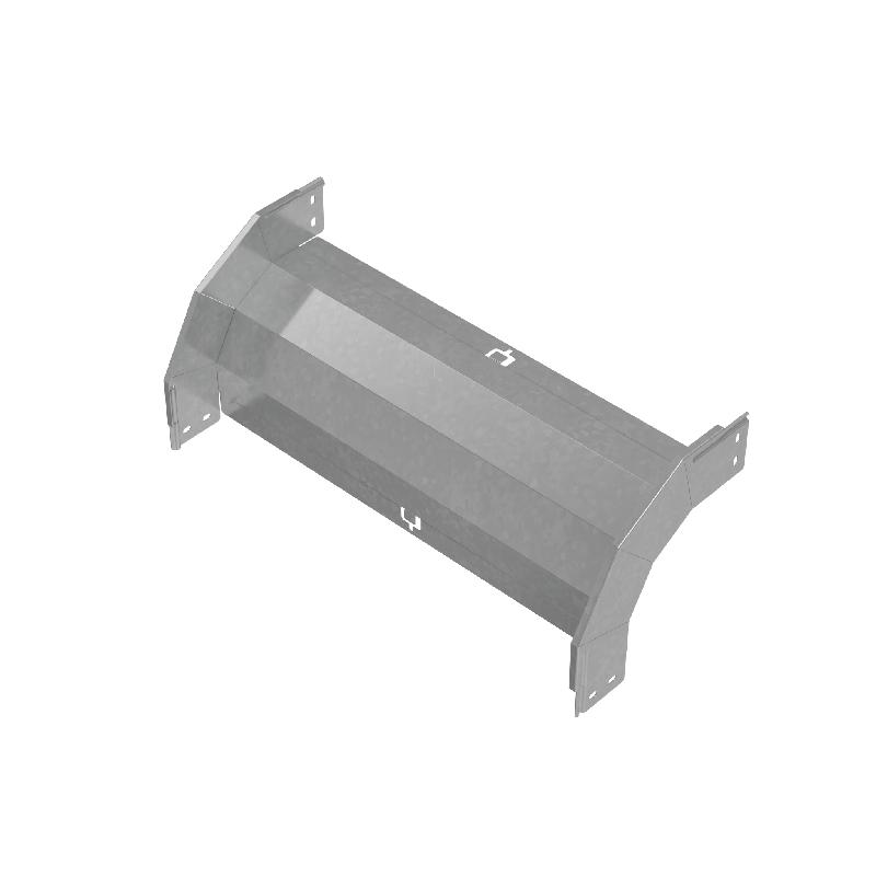 Угол для лотка вертикальный внешний 90град. 600х80 "ПЛЮС" VLplus90-80-600 INOX304 КМ PL5648 от BTSprom.by