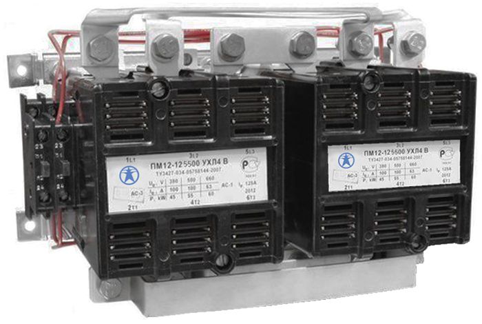 пускатель электромагнитный пм12-125500-эк ухл4 в 125а 380в/50гц 8но+4нз ip00 реверсивный без реле электротехник et011446 от BTSprom.by