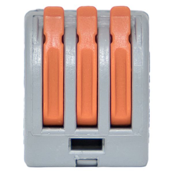  Клемма строительно-монтажная СМК 222-413 с рычагом 3 отверстия (блист.20шт) PROxima EKF plc-smk-413b-20 фото в каталоге от BTSprom.by