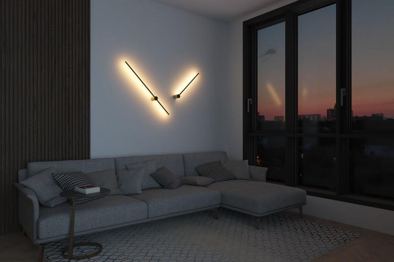  Бра 5Вт 3000К IP20 600мм матов. зол. DENKIRS 712867 фото в каталоге от BTSprom.by