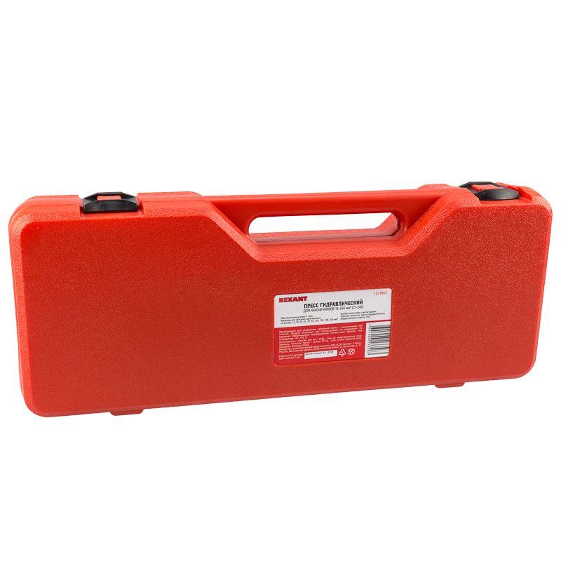  Пресс гидравлический CT-240 для наконечников 16-240кв.мм Rexant 12-3063 фото в каталоге от BTSprom.by