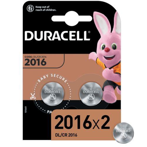 элемент питания литиевый cr2016 bp-2 (блист.2шт) duracell б0037271 от BTSprom.by